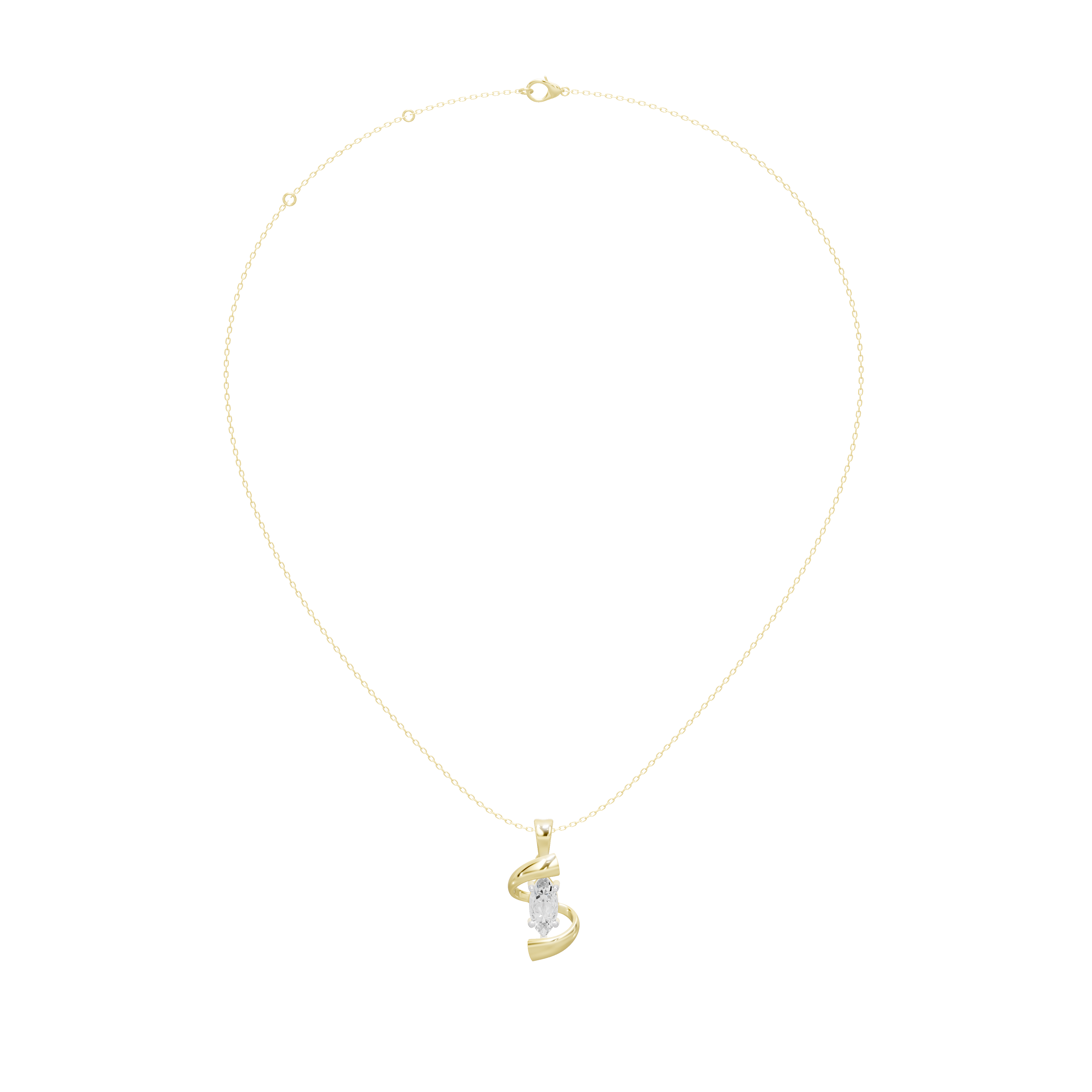 Fable Lab Diamond Pendant