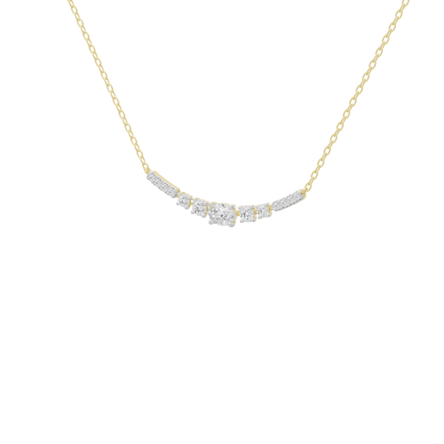 Nell Sleek Lab Diamond Pendant