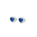 Sparkly Heart 1.815 Carat Lab Grown Diamond Earrings