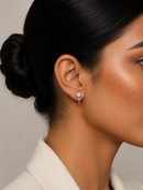 Celeste Silver - Lab Diamond Earrings
