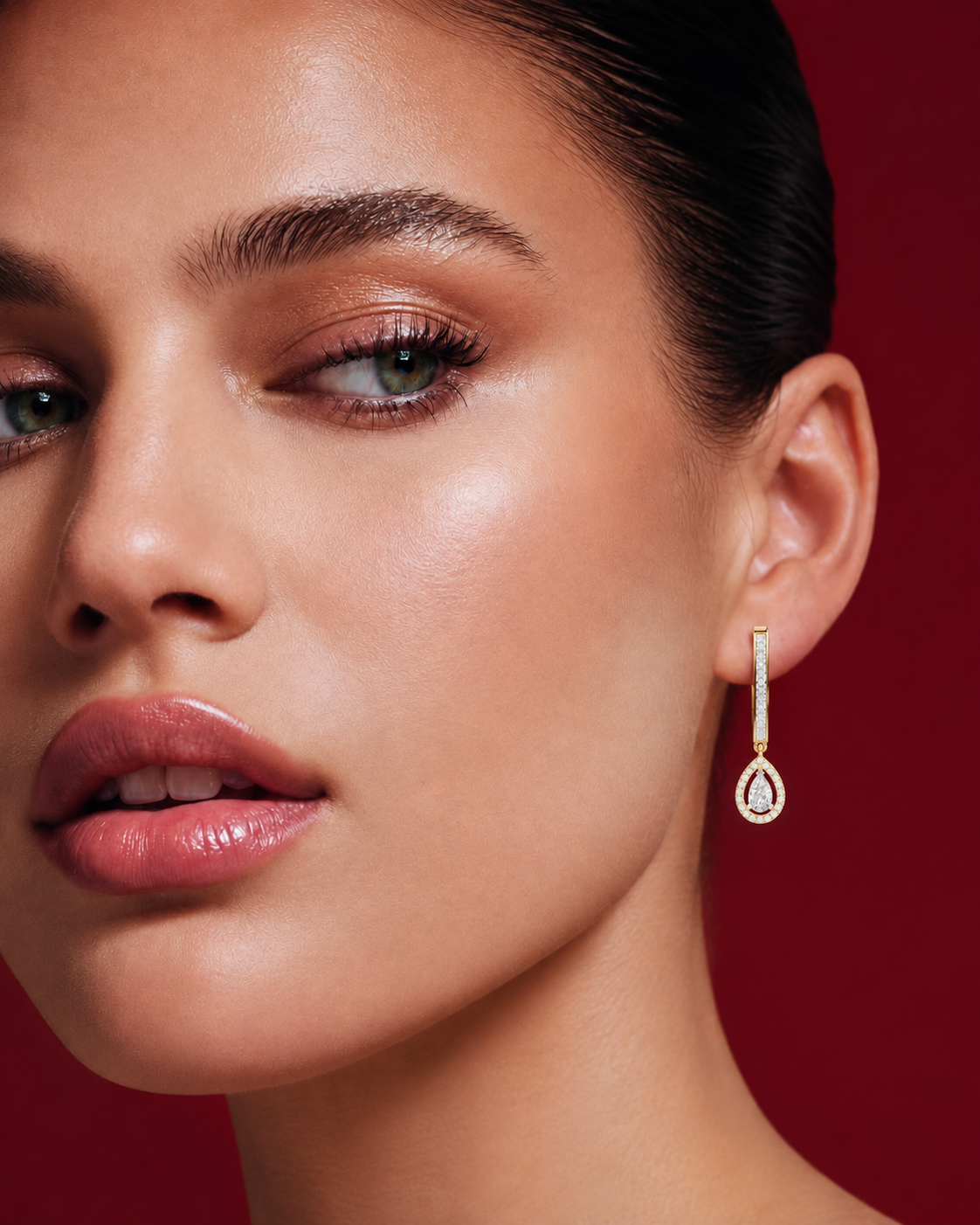 Atelier dangle Lab Diamond Earrings