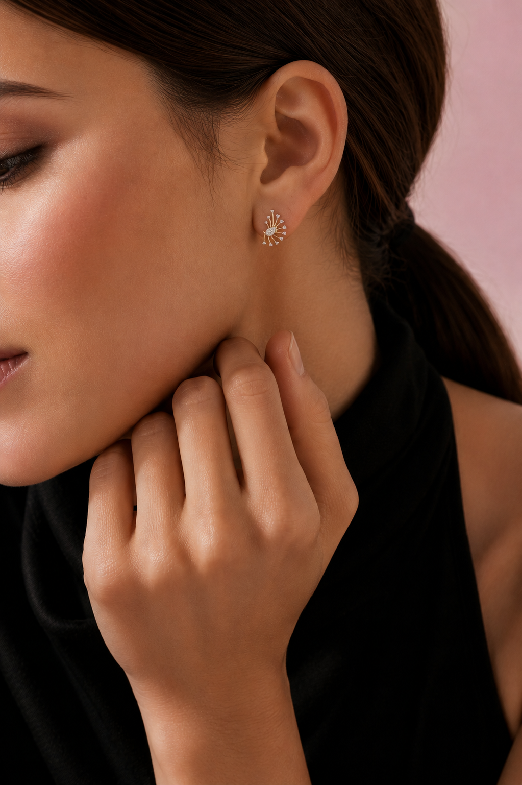 Freebird Lab Diamond Earrings