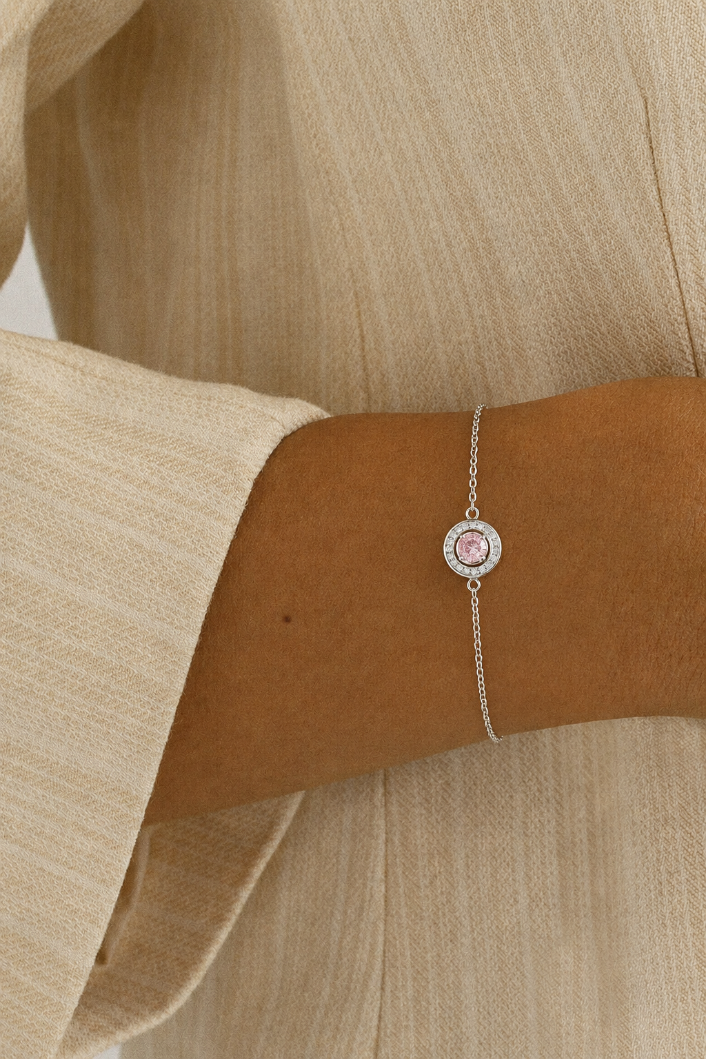 Verae Softly Rounded Lab Diamond Bracelet