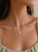 Elora Clean-Lined Lab Diamond Pendant