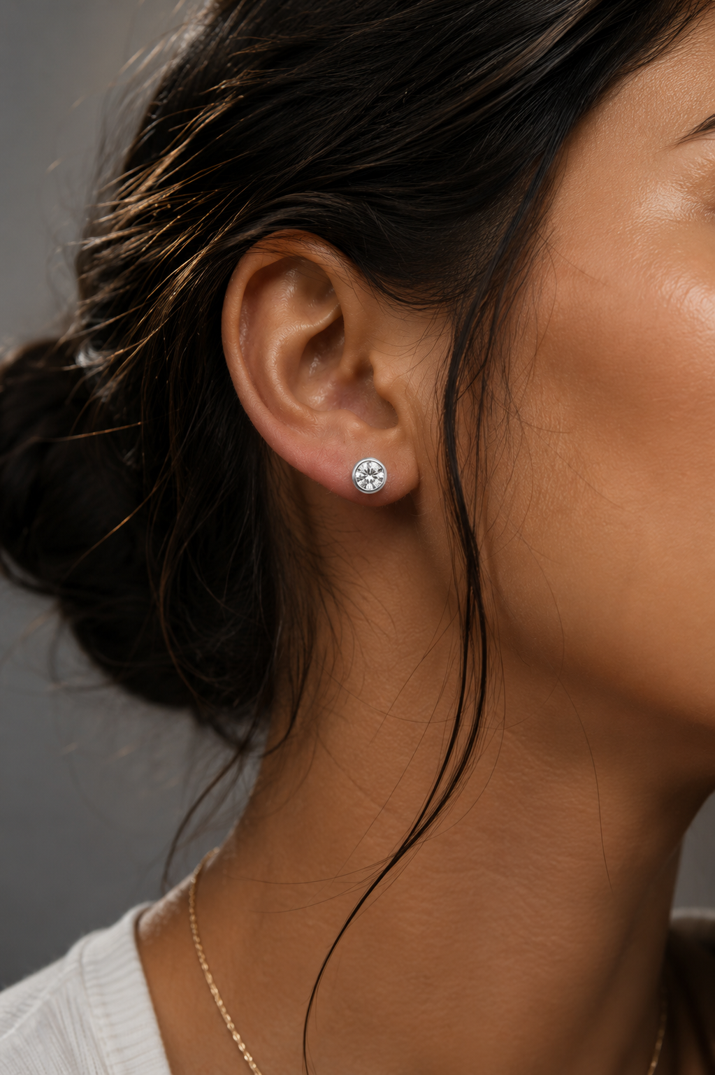 Eliora Stud Lab Diamond Earrings