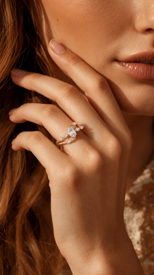 Wren Open Lab Diamond Ring