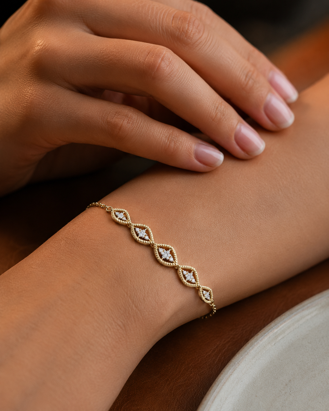Mina Lab Diamond Bracelet