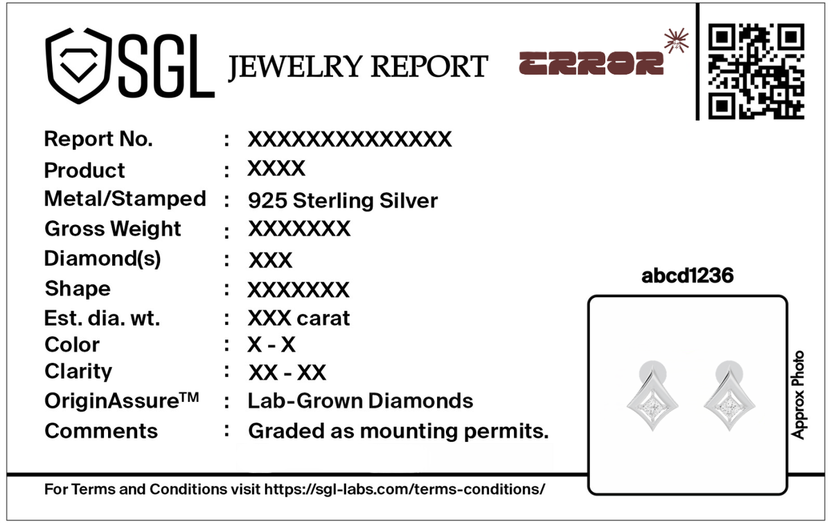 Lena Clean-Lined Lab Diamond Earrings