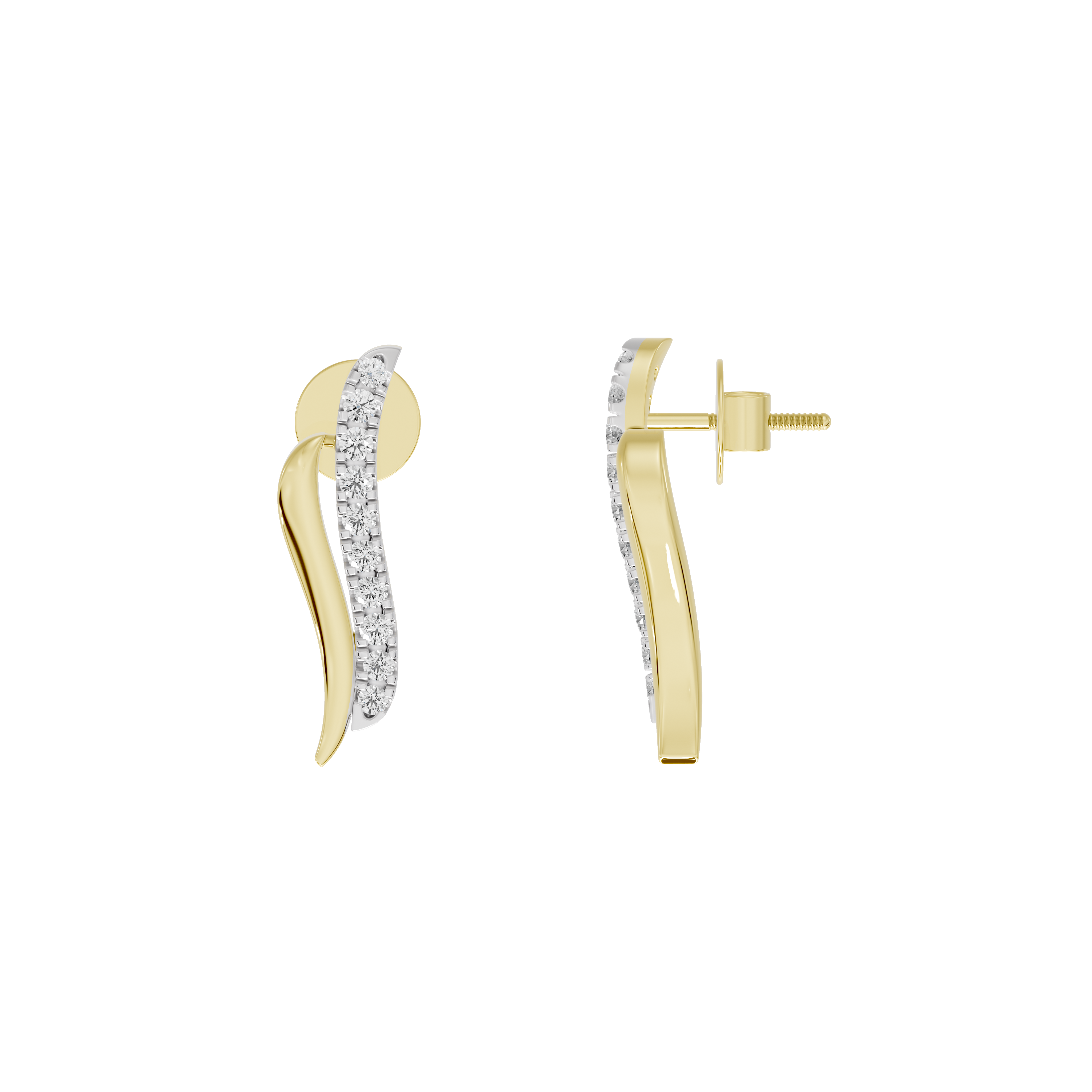Duale - Lab Diamond Earrings