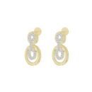 Loom - Lab Diamond Earrings