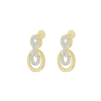 Loom - Lab Diamond Earrings