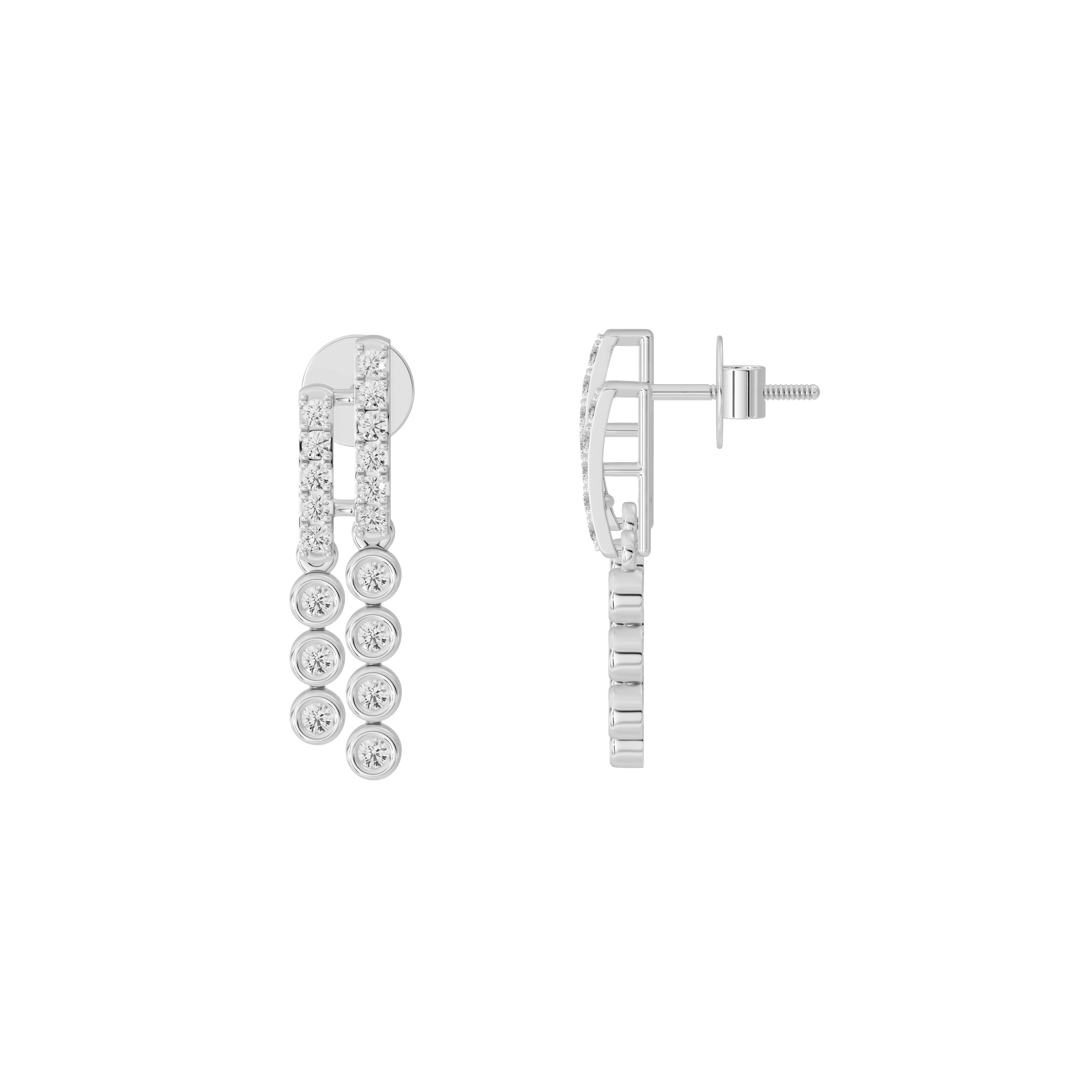 Cascade - Lab Diamond Earrings