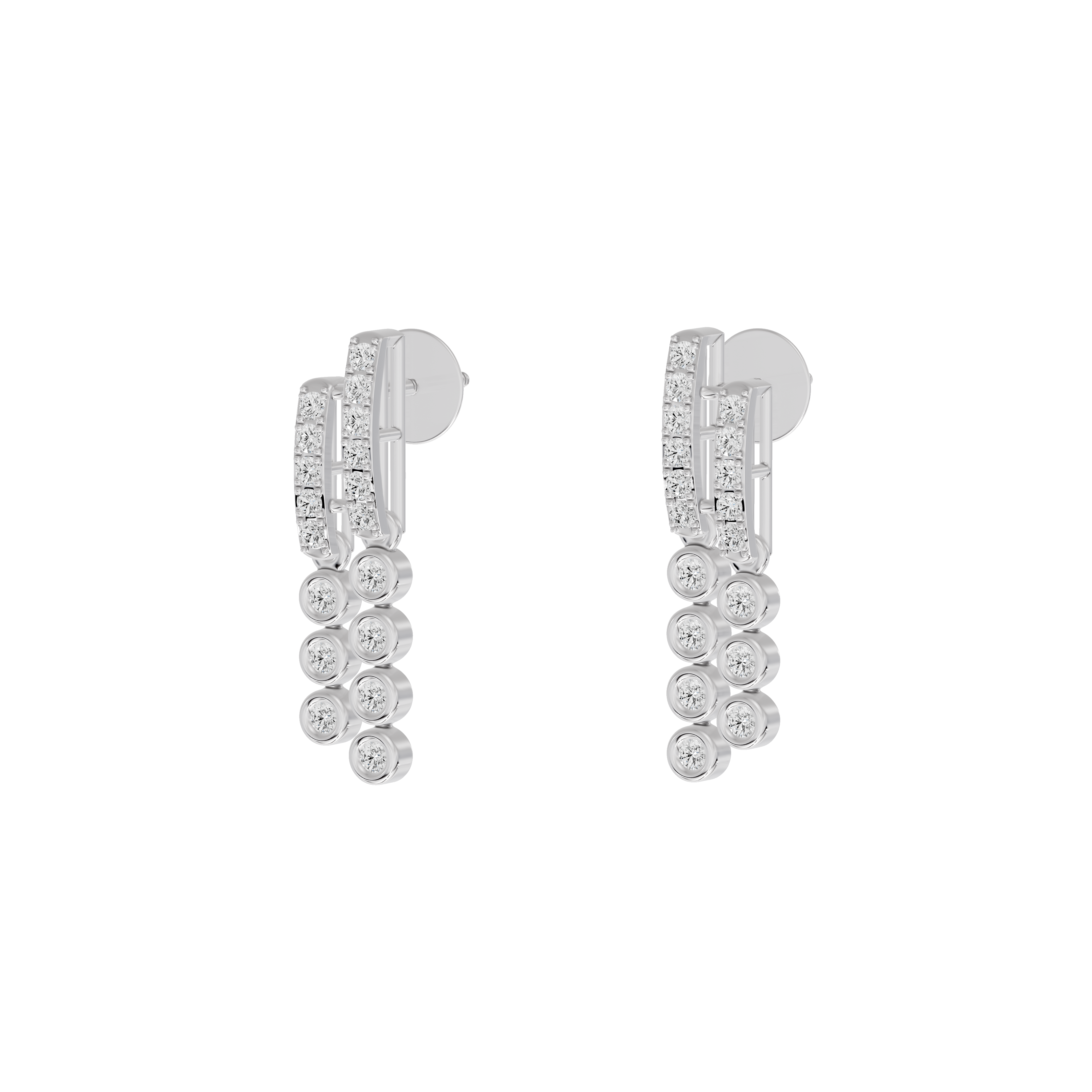 Cascade - Lab Diamond Earrings