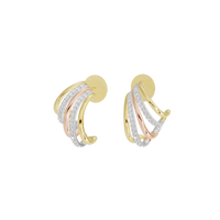 Layered Trio Earrings