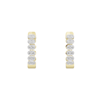 Align Vermeil -Lab Diamond Earrings