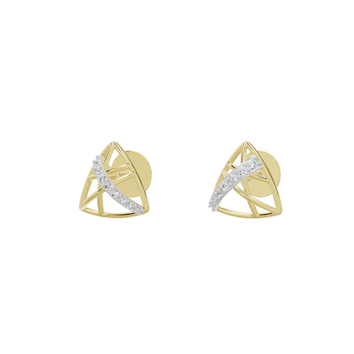 Riva Balanced Lab Diamond Earrings