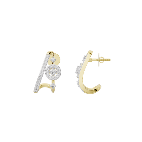 Liora Fluid Lab Diamond Earrings