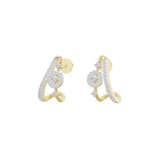 Liora Fluid Lab Diamond Earrings