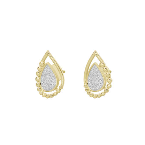 Zoya Delicate Lab Diamond Earrings