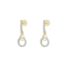 Etta Layered Lab Diamond Earrings