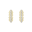 Dove Asymmetric Lab Diamond Earrings