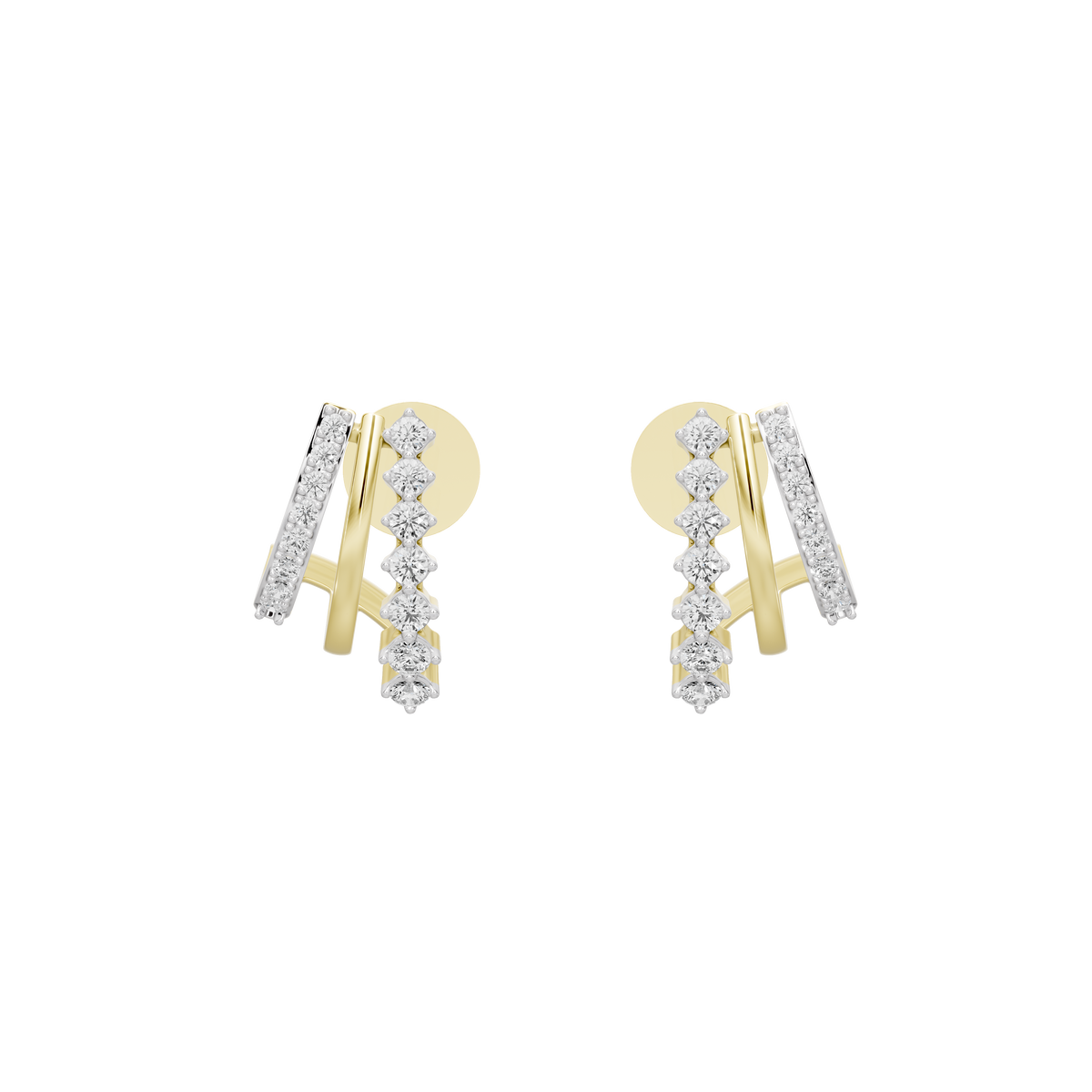 Soleil Refined Lab Diamond Earrings