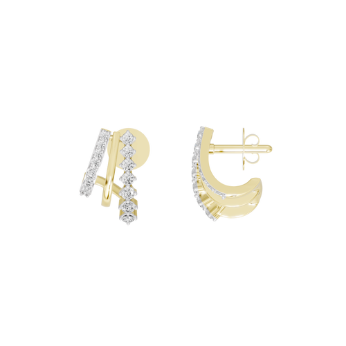 Soleil Refined Lab Diamond Earrings