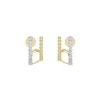 Ariya Geometric Lab Diamond Earrings