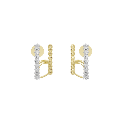 Ariya Geometric Lab Diamond Earrings
