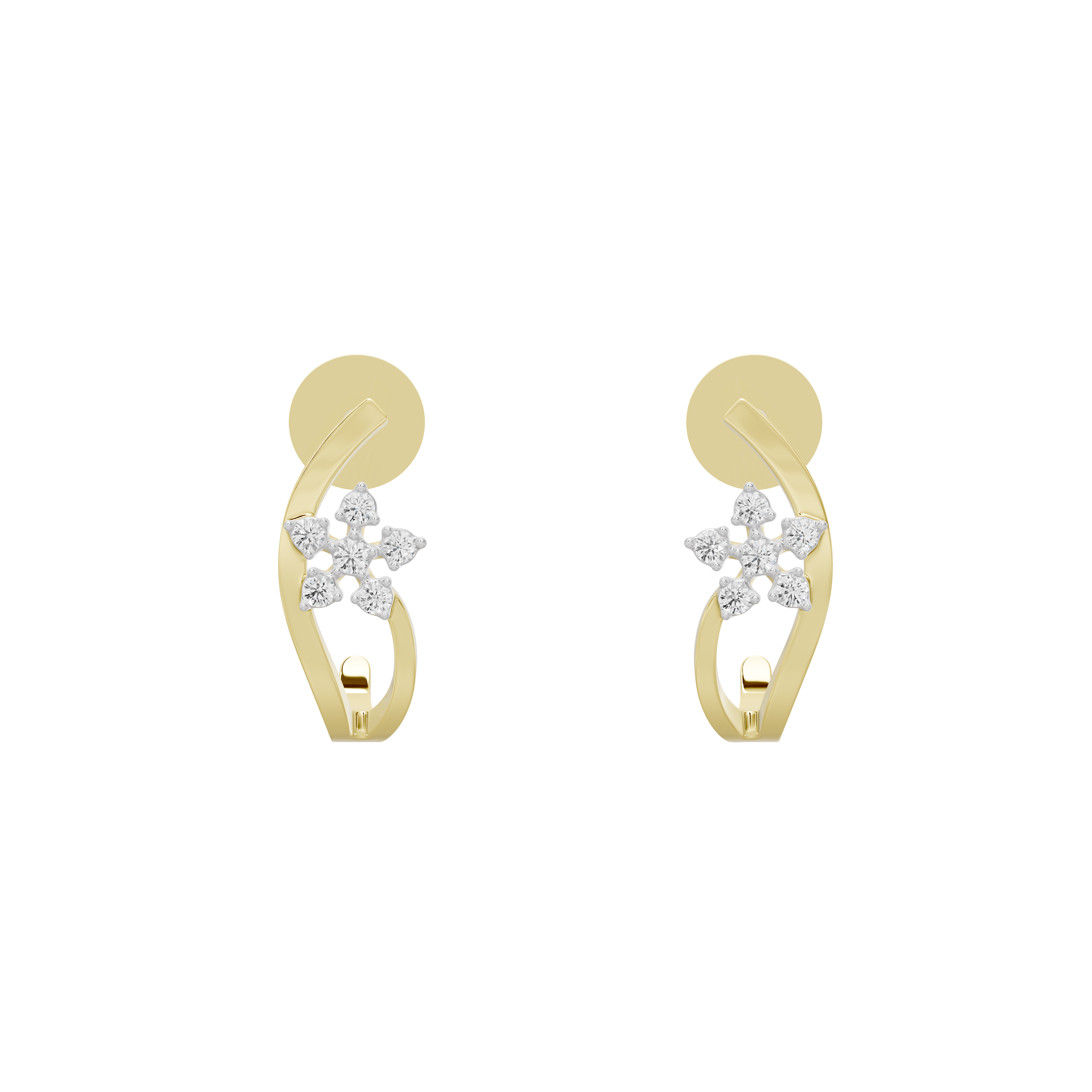 Nova Sleek Lab Diamond Earrings