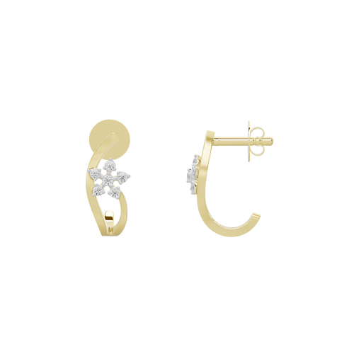 Nova Sleek Lab Diamond Earrings