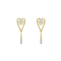 Elio Sleek Lab Diamond Earrings