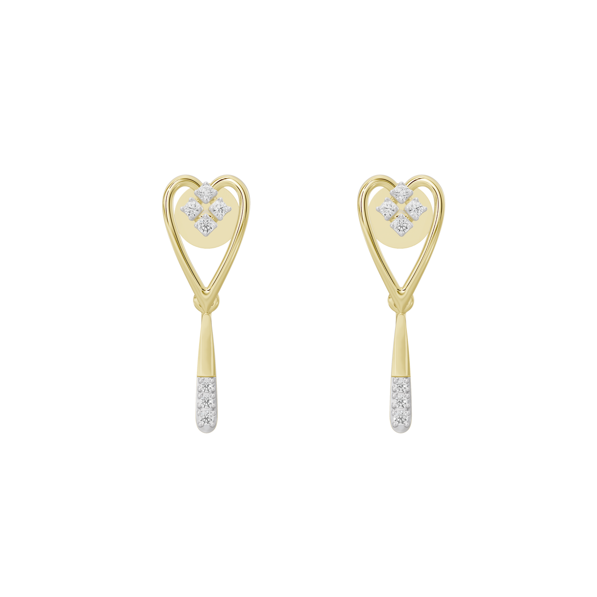 Elio Sleek Lab Diamond Earrings