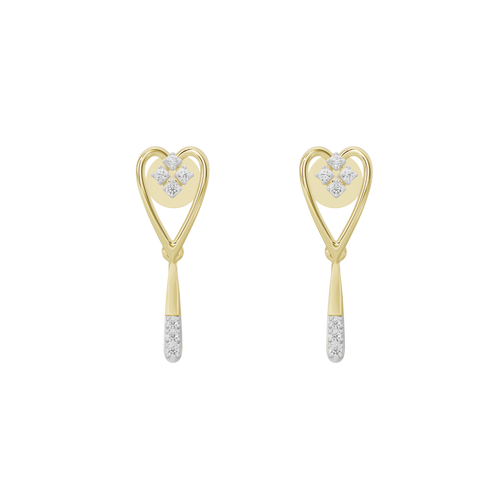Elio Sleek Lab Diamond Earrings