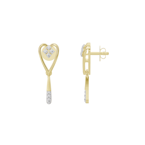 Elio Sleek Lab Diamond Earrings