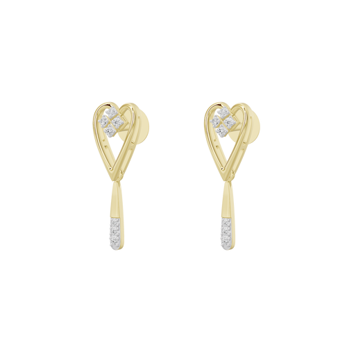 Elio Sleek Lab Diamond Earrings