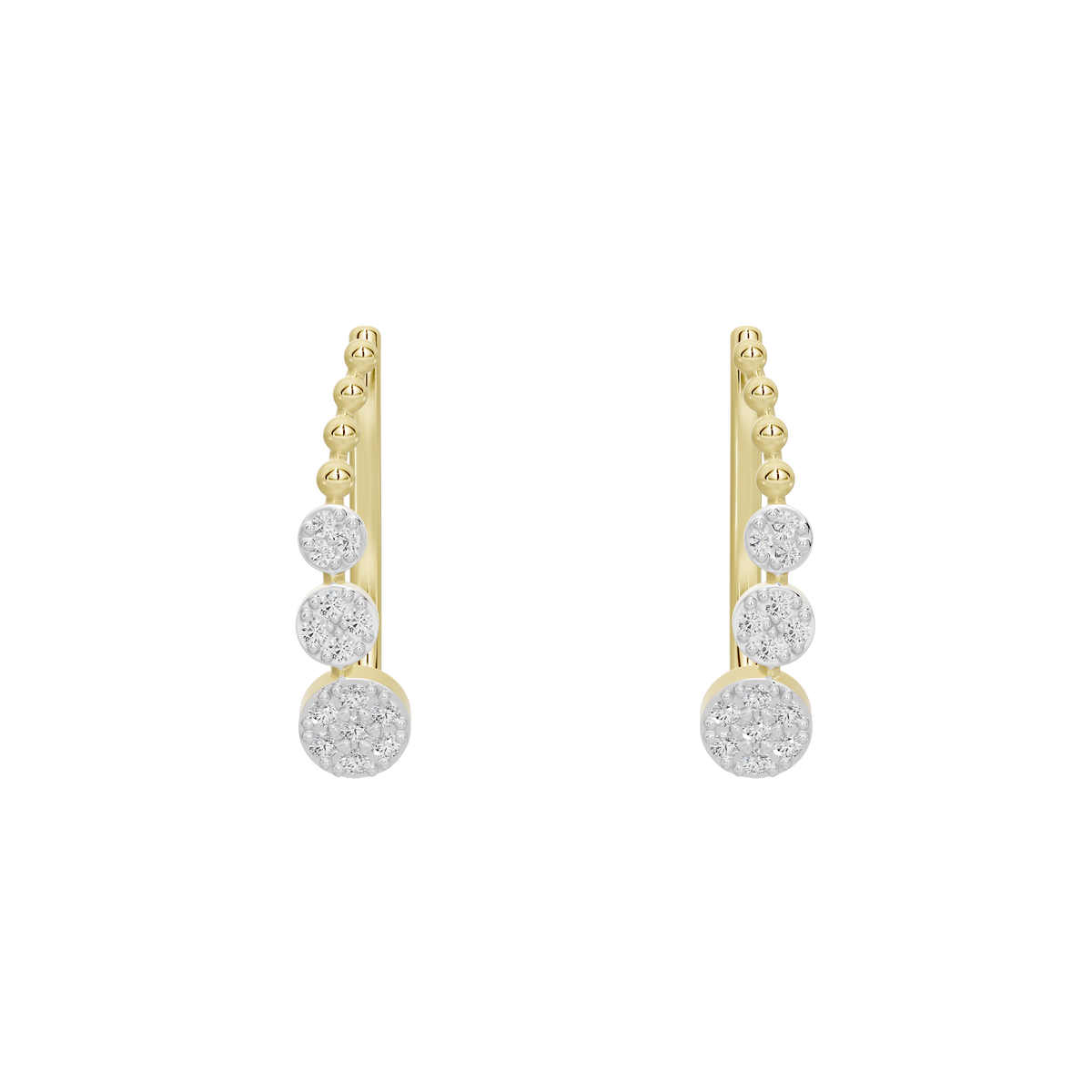 Arielle Open Lab Diamond Earrings