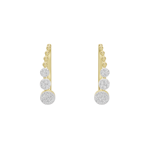 Arielle Open Lab Diamond Earrings