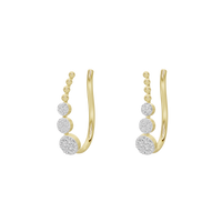 Arielle Open Lab Diamond Earrings