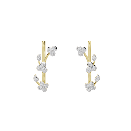 Mistfall climber Lab Diamond Earrings
