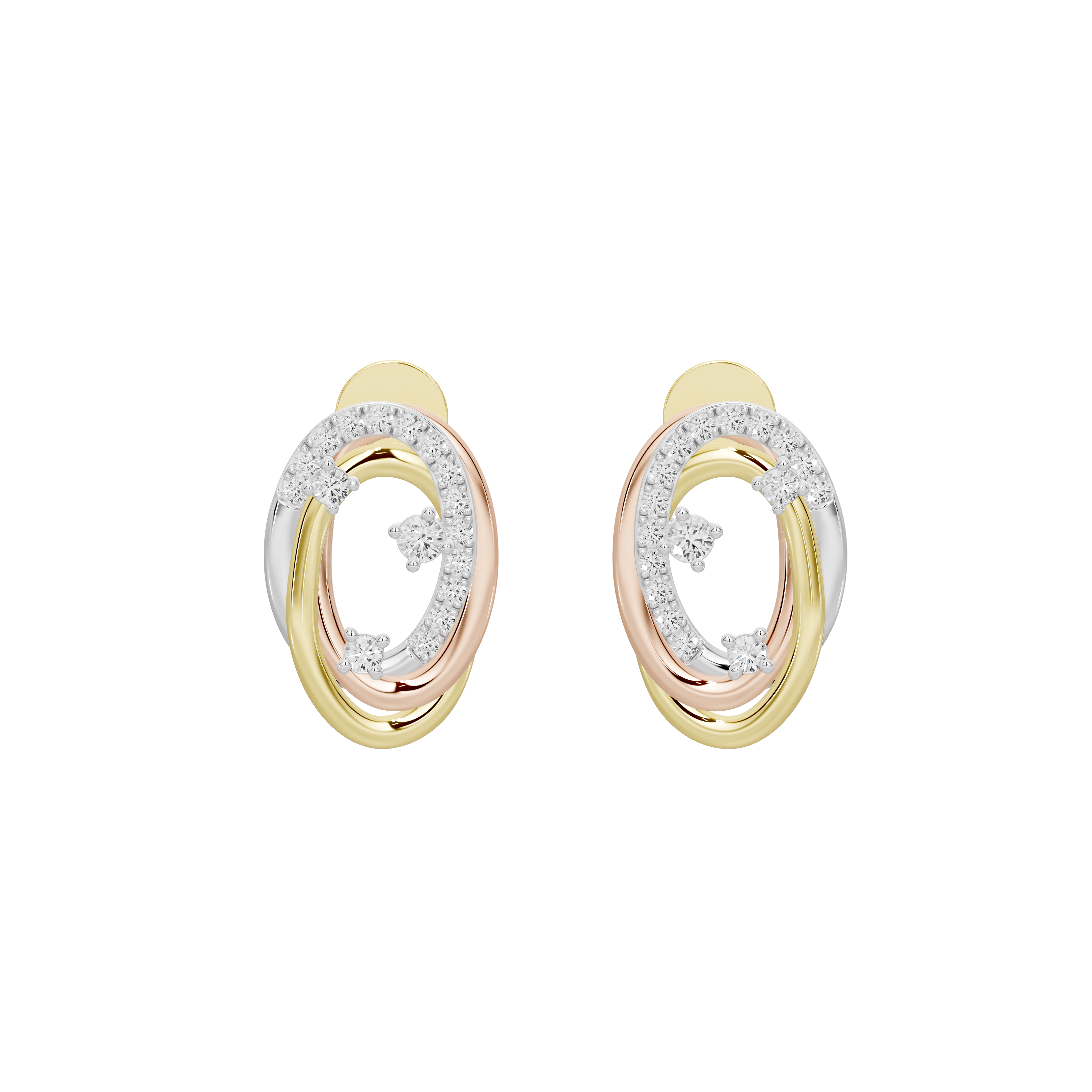 Trio – Ovalé Earrings