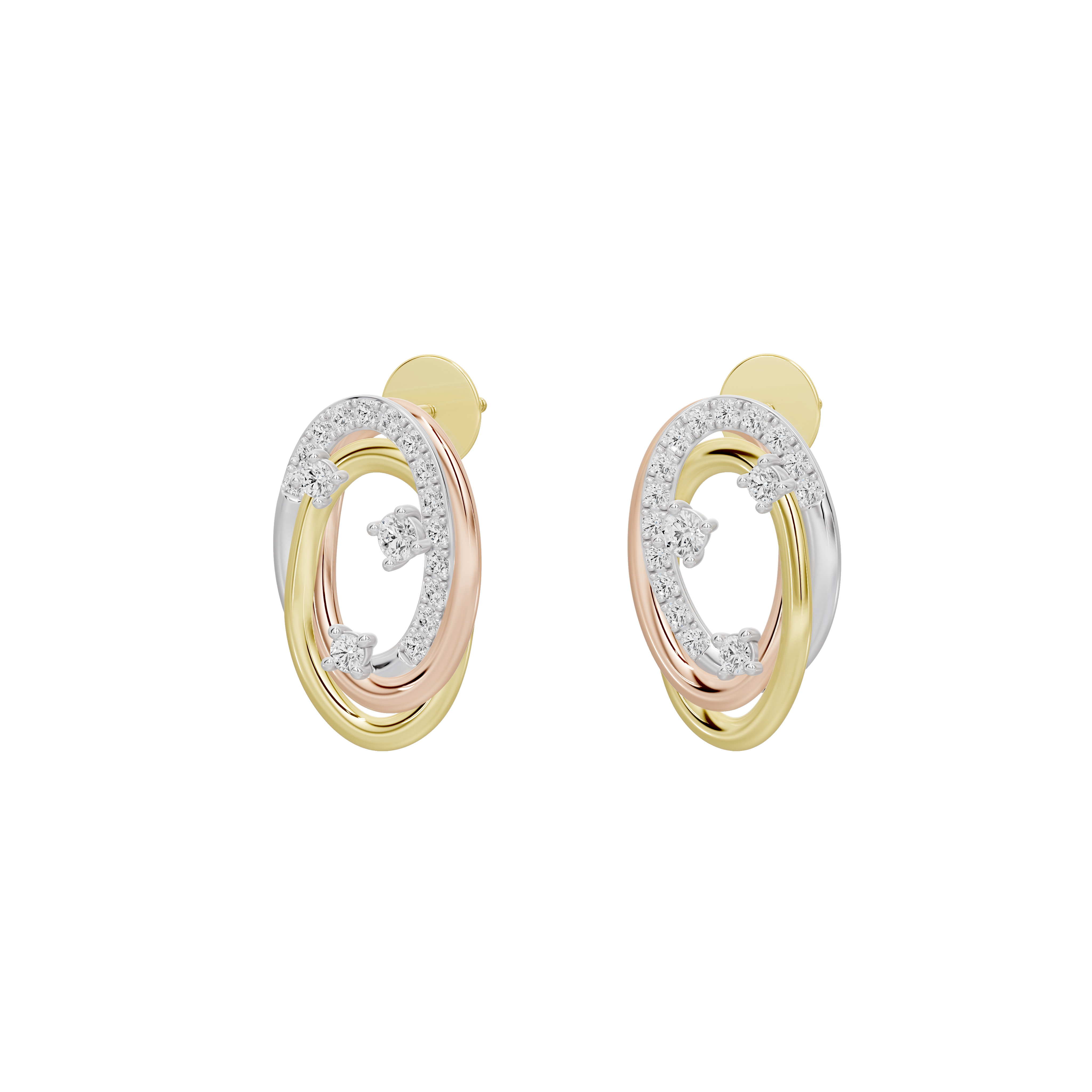 Trio – Ovalé Earrings