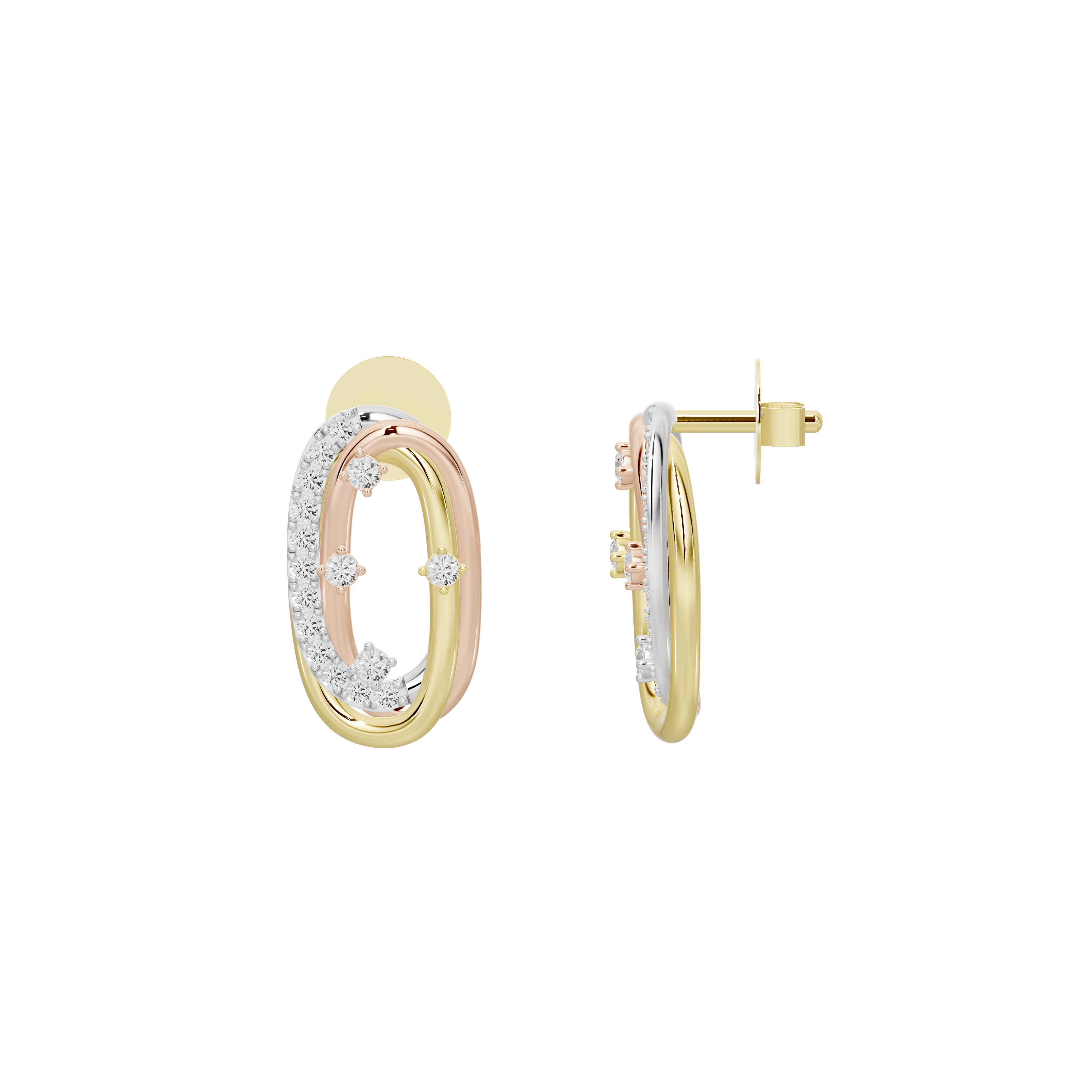 Trio – Élongé Earring