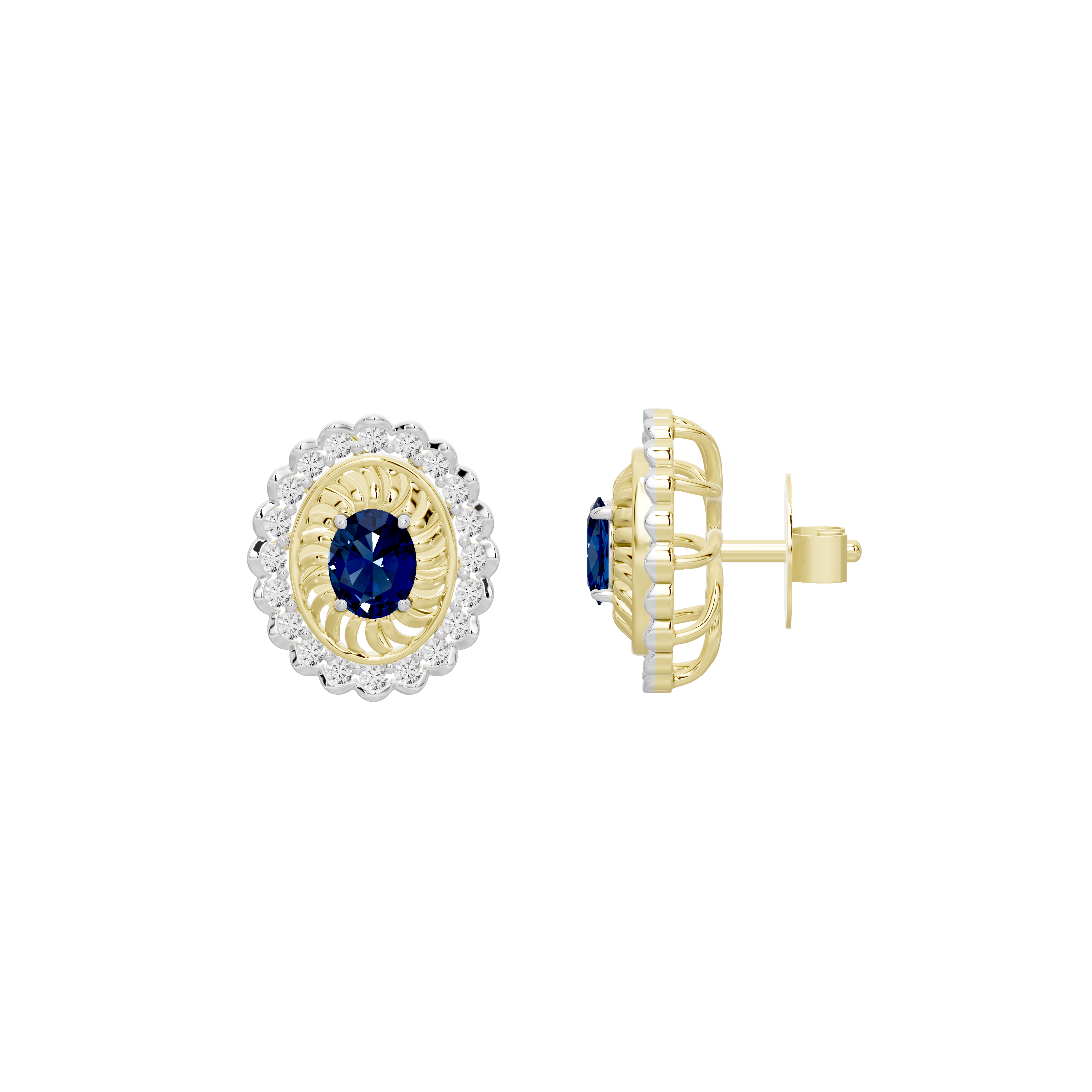 Royal Emblem Earrings