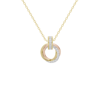 Trio Ronde- Lab Diamond Pendant