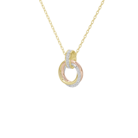 Trio Ronde- Lab Diamond Pendant