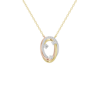 Trio Ovalé- Lab Diamond Pendant