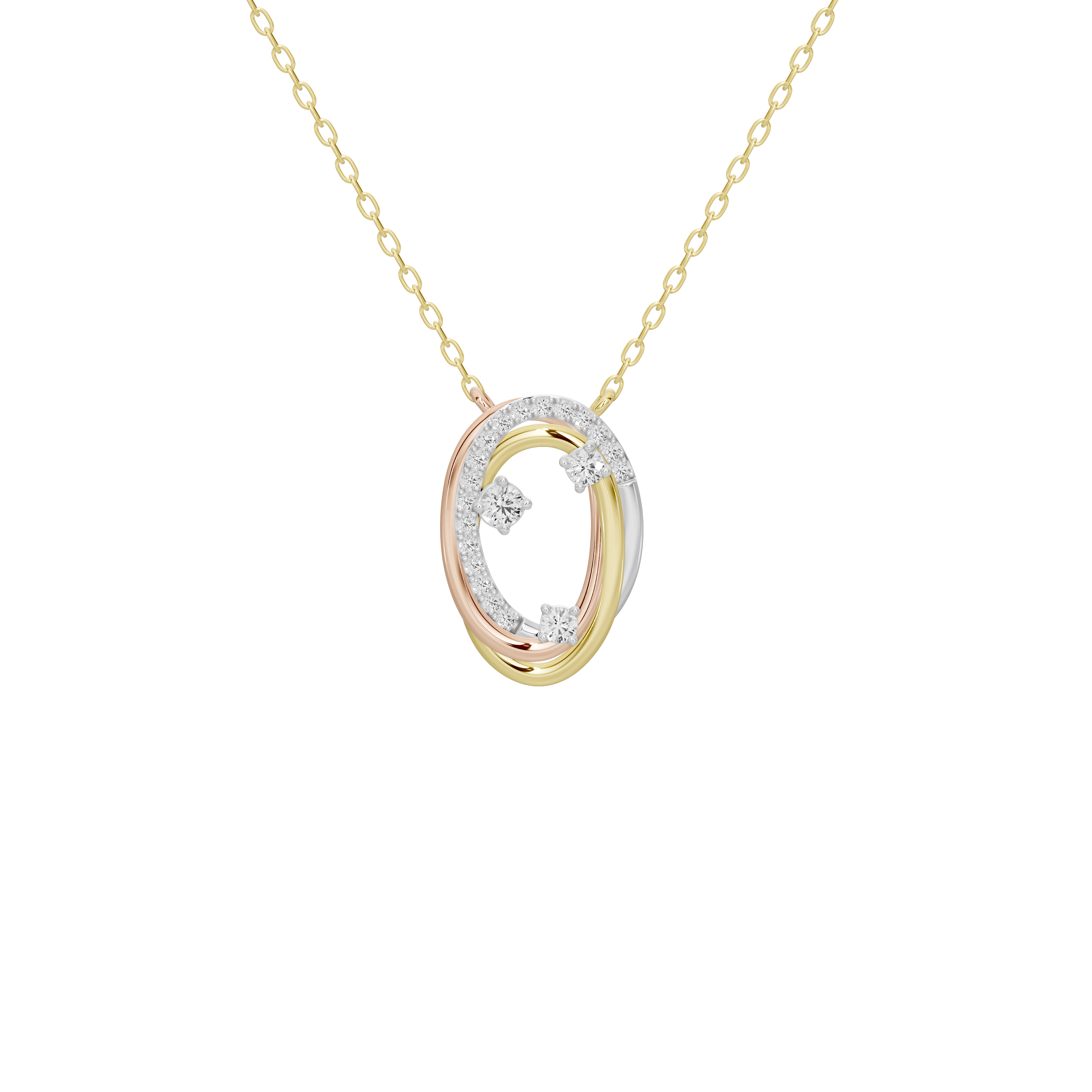 Trio – Ovalé Pendant