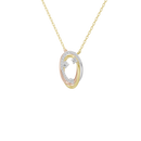 Trio Ovalé- Lab Diamond Pendant