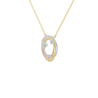 Trio Ovalé- Lab Diamond Pendant